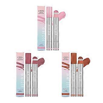 EELHOE Spin Liquid Blush Lipgloss, feuchtigkeitsspendendes, leicht abziehbares und lichtechtes Mehrzweck-Kontur-Highlighter-Rouge