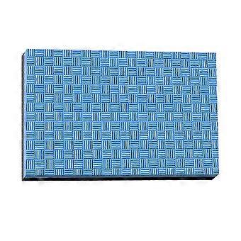 Tappetino di equilibrio in schiuma EVA spessa e antiscivolo, compatibile con yoga, pilates, allenamento di forza, ideale per anziani, colore blu, dimensioni 40x20x2,5 cm.