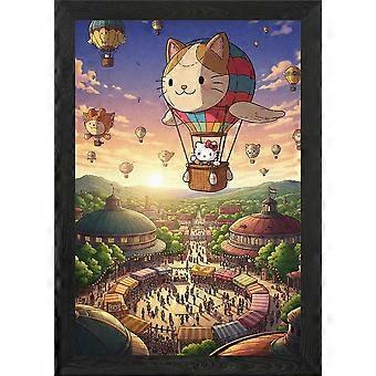 Hello Kitty Hot Air Balloon Festiva Jigsaw Puzzle FSX-533