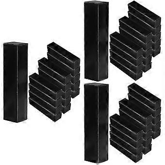 Paper Lipstick Wrapping Box for Storage 45Pcs Black Packaging Boxes