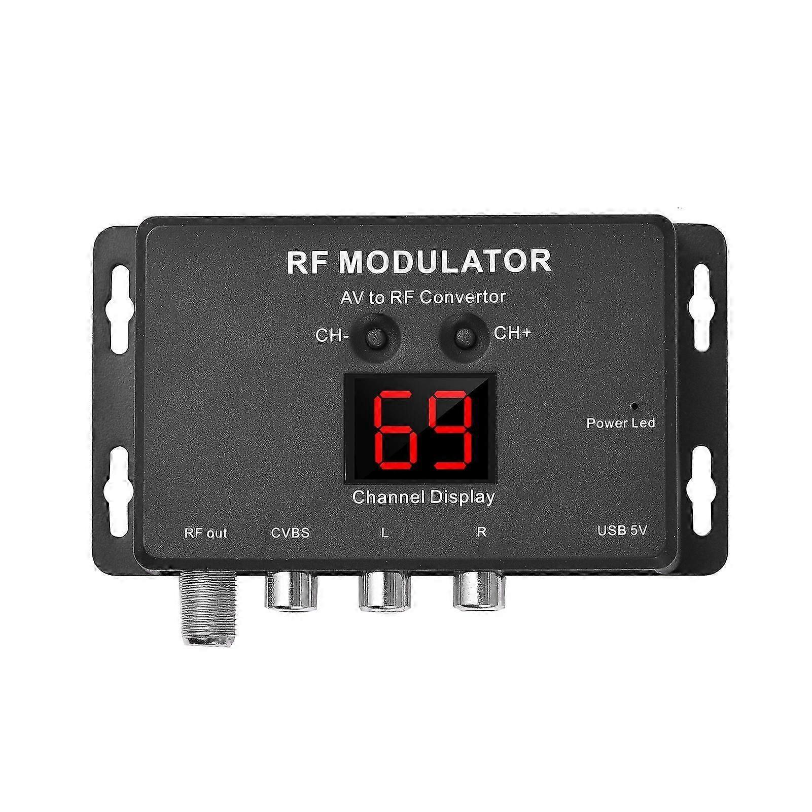 RF Modulator Compatible with M60 AV to RF Converter