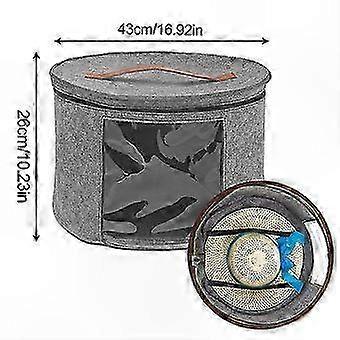 Large dust-proof hat storage box for hats