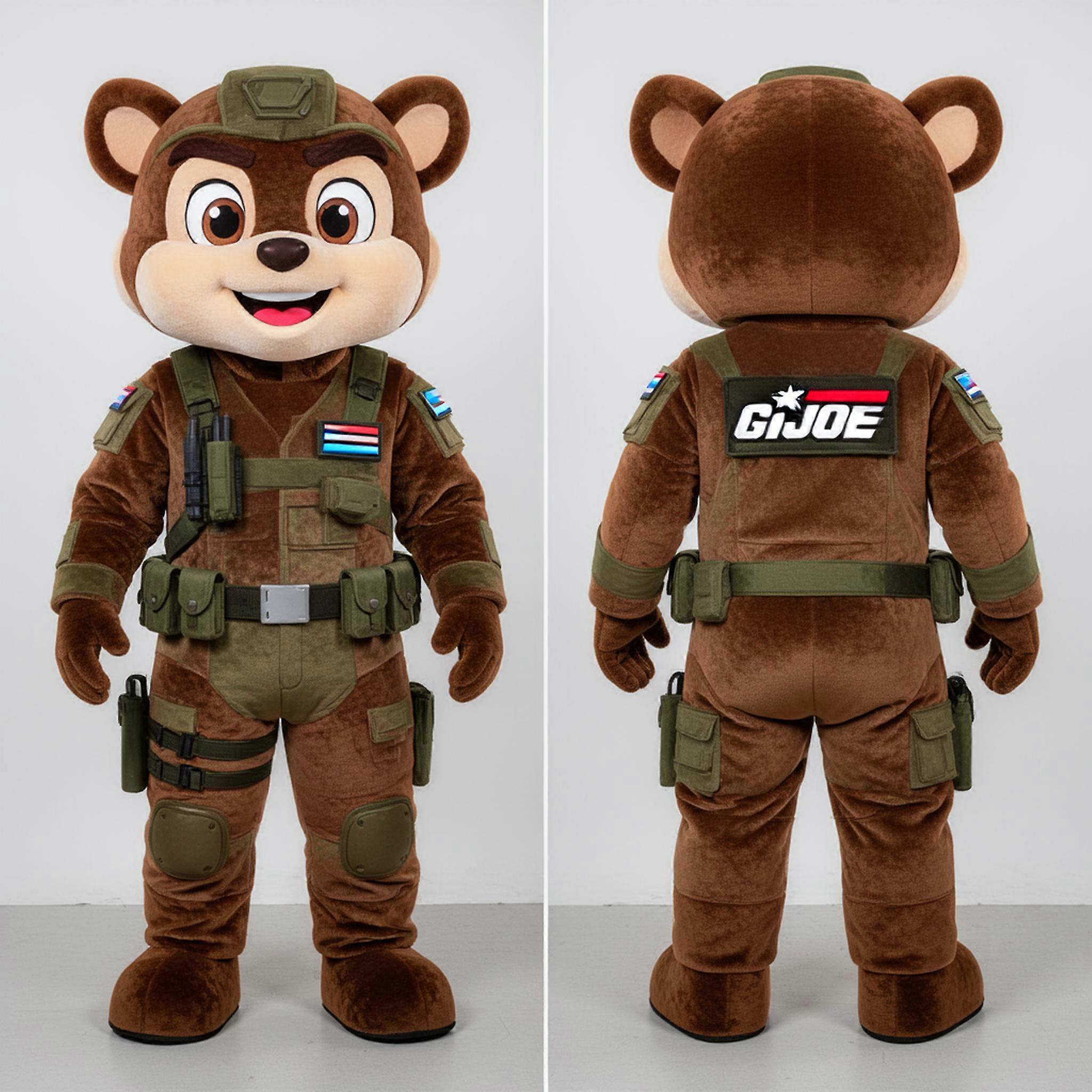 MASTICOT Brown Brave Gi Joe Mascot