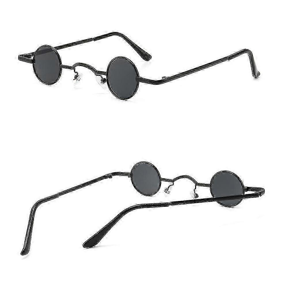 Retro Mini Round Small Framed Sun Glasses