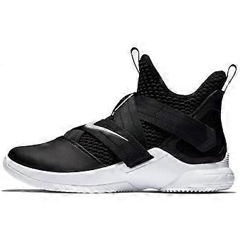 Nike LeBron Soldier 12 Tb Preto Branco Prata AT3872-001