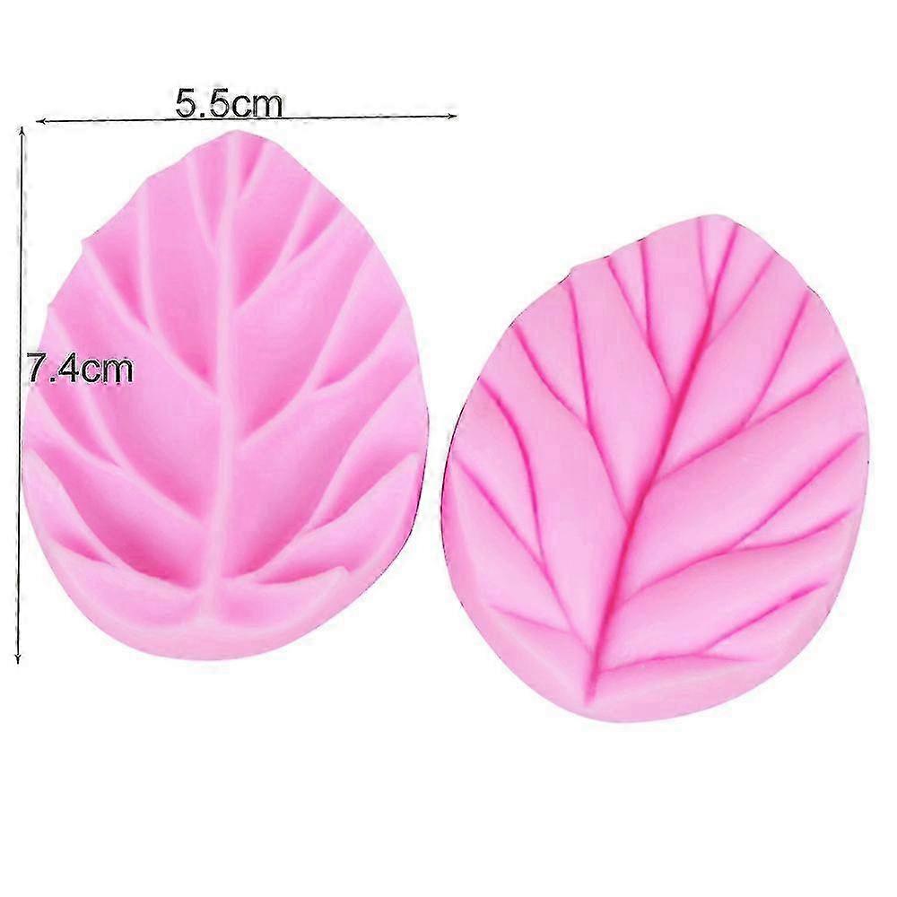 Oven-Safe Leaf Pattern Silicone Mold