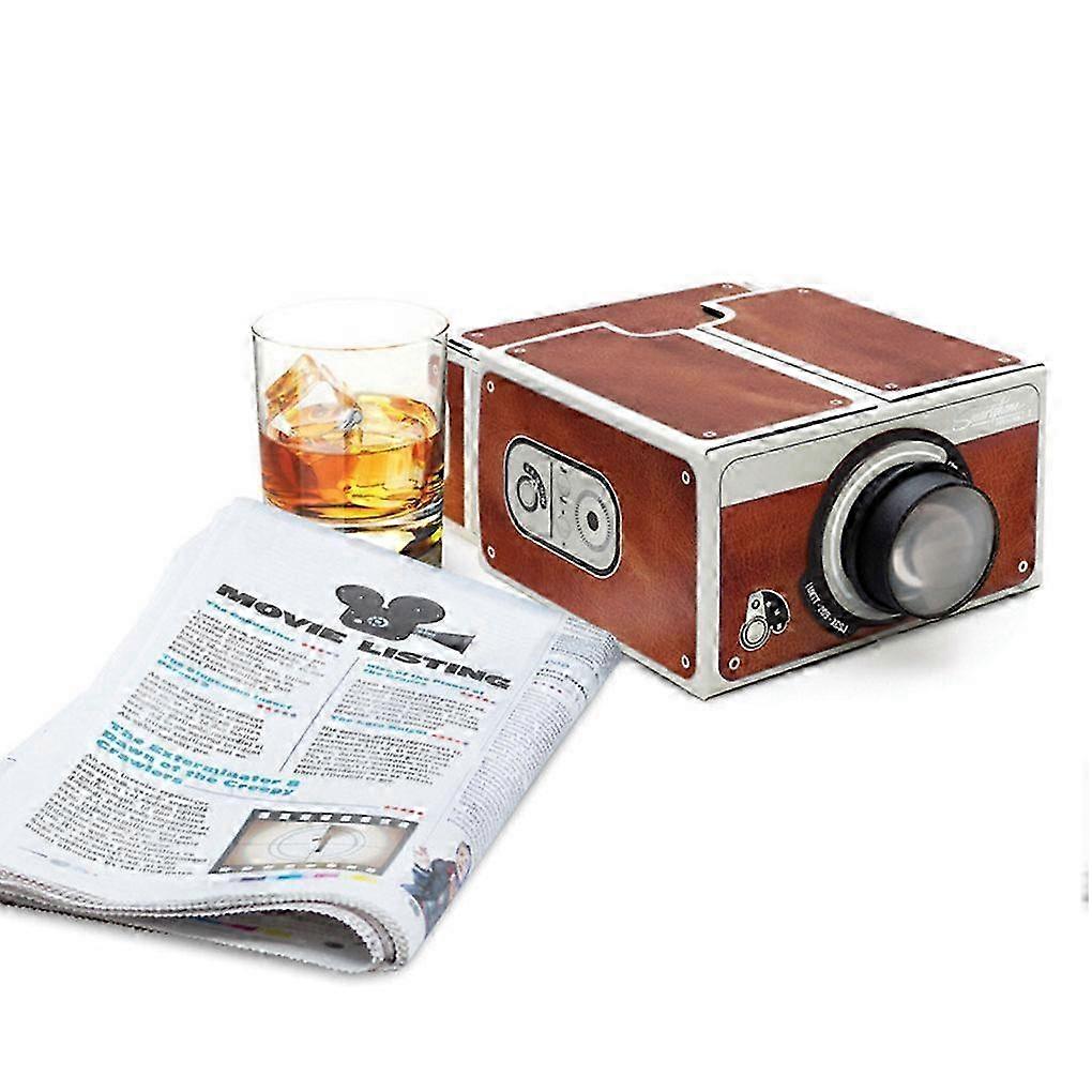 Compact Cardboard Phone Projector