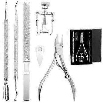 Manicure Pedicure Nail Clipper Kit 6Pcs Stainless Steel Professional Tools