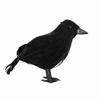 Realistic Crow Toy Figure PVC Bird Model for Kids Educational Play & Party Decor