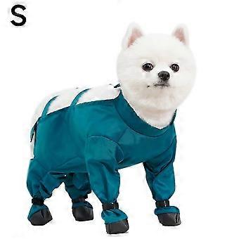 Botas reflectantes impermeables para perros de razas pequeñas
