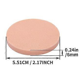 12 Pcs Makeup Sponge Foundation Powder Puff Facial Make Up Face Eye Cosmetic Washing Applicator Round Pads Estheticians Blender Blending Halloween Chr