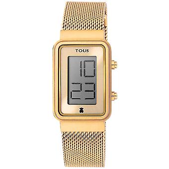 Tous watches digisquared watch for Women Digital Quartz with stainless steel bracelet 000351525