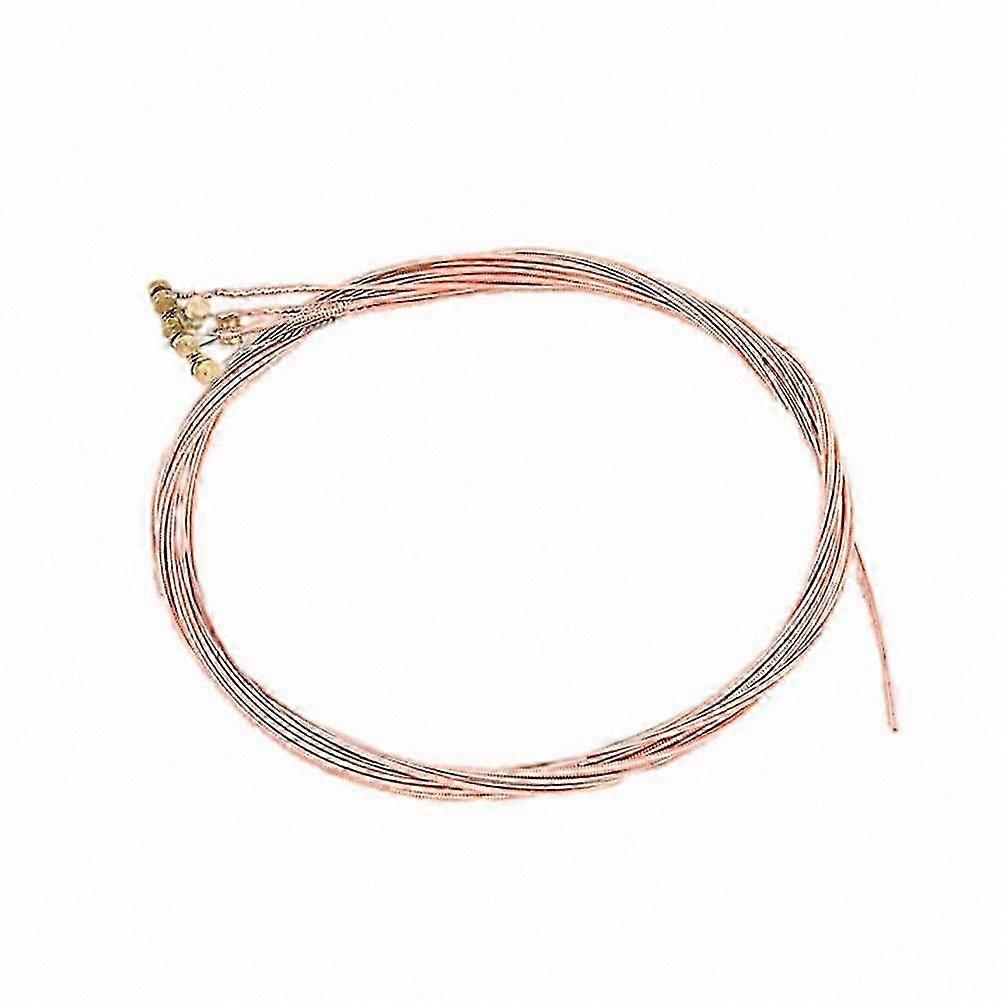 Acoustic Guitar String Set, 6-Piece Coated Brass Strings