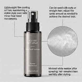 100ml Hair Volume Lift Spray, White Tea & Cashmere Fragrance Root Lifting Spray, Lightweight Flexible Hold Styling Spray for All Hair Types