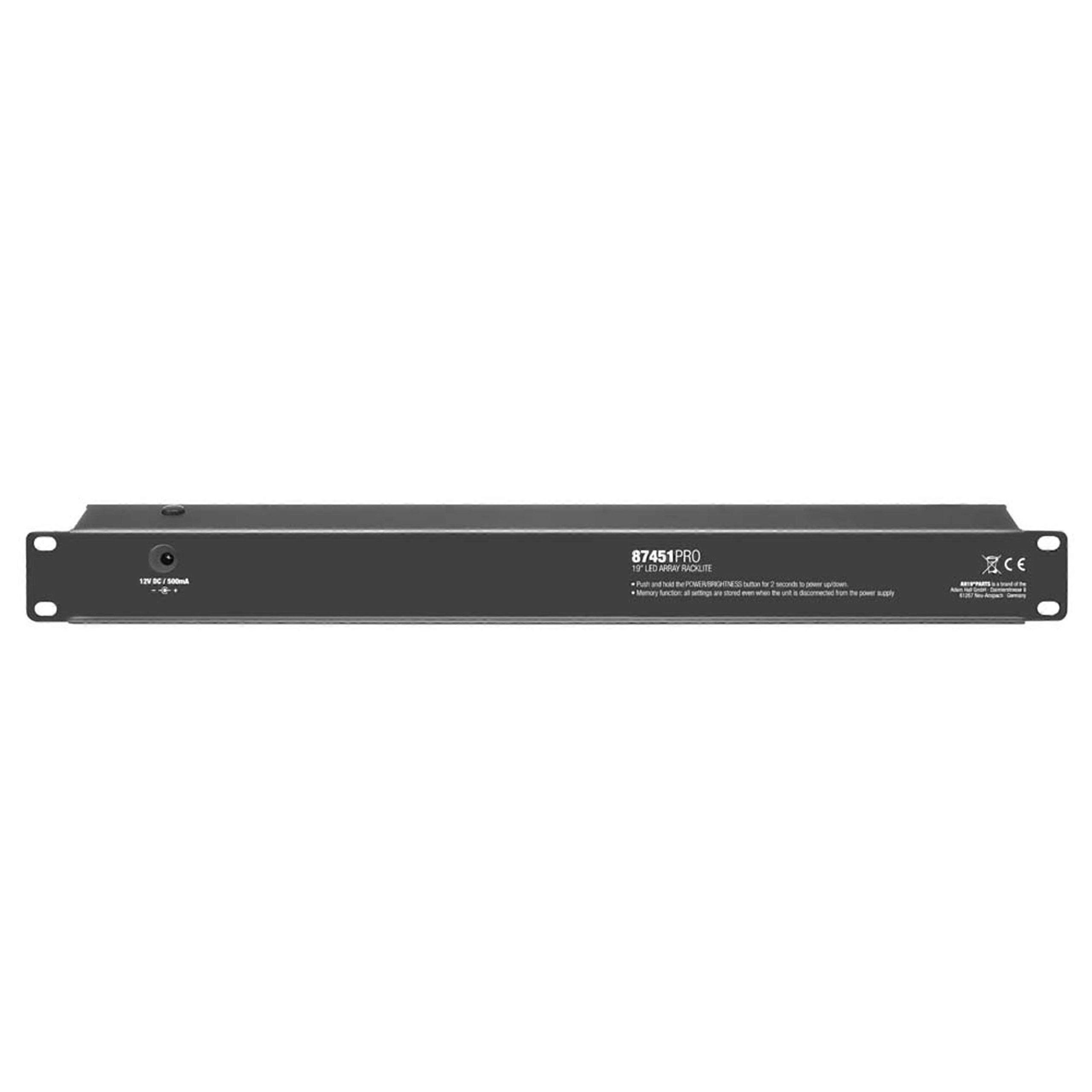 LED Array Rack Light 1 HE zwart
