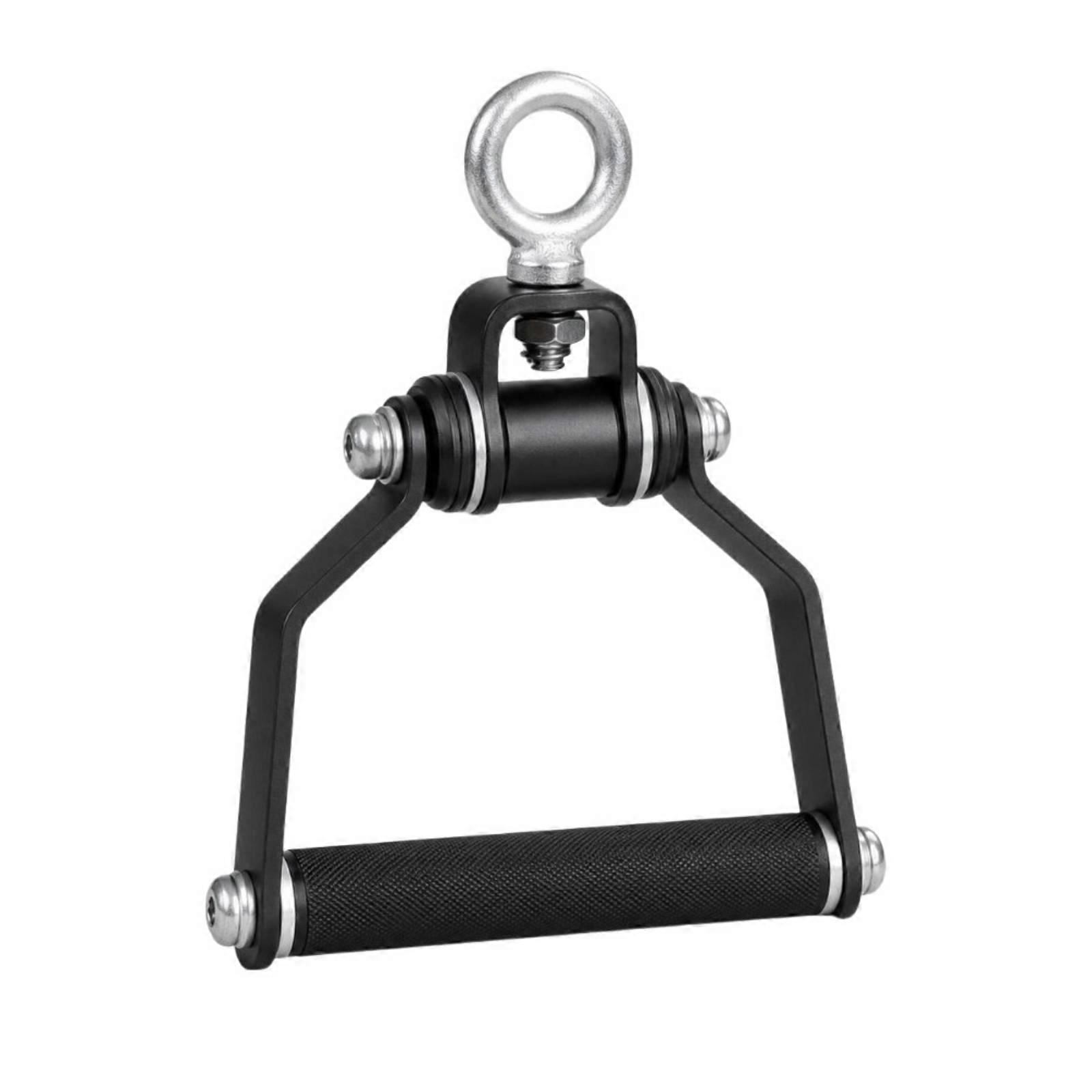 Cable Attachment with Knurled Grip Heavy Duty Lat Pulldown Handle Textured
