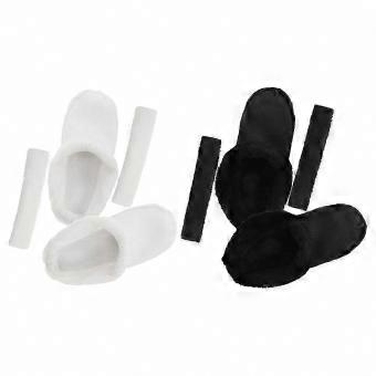 Warmth and Comfort Winter Fleece Footbed Liners for Clogs - 2 Pairs