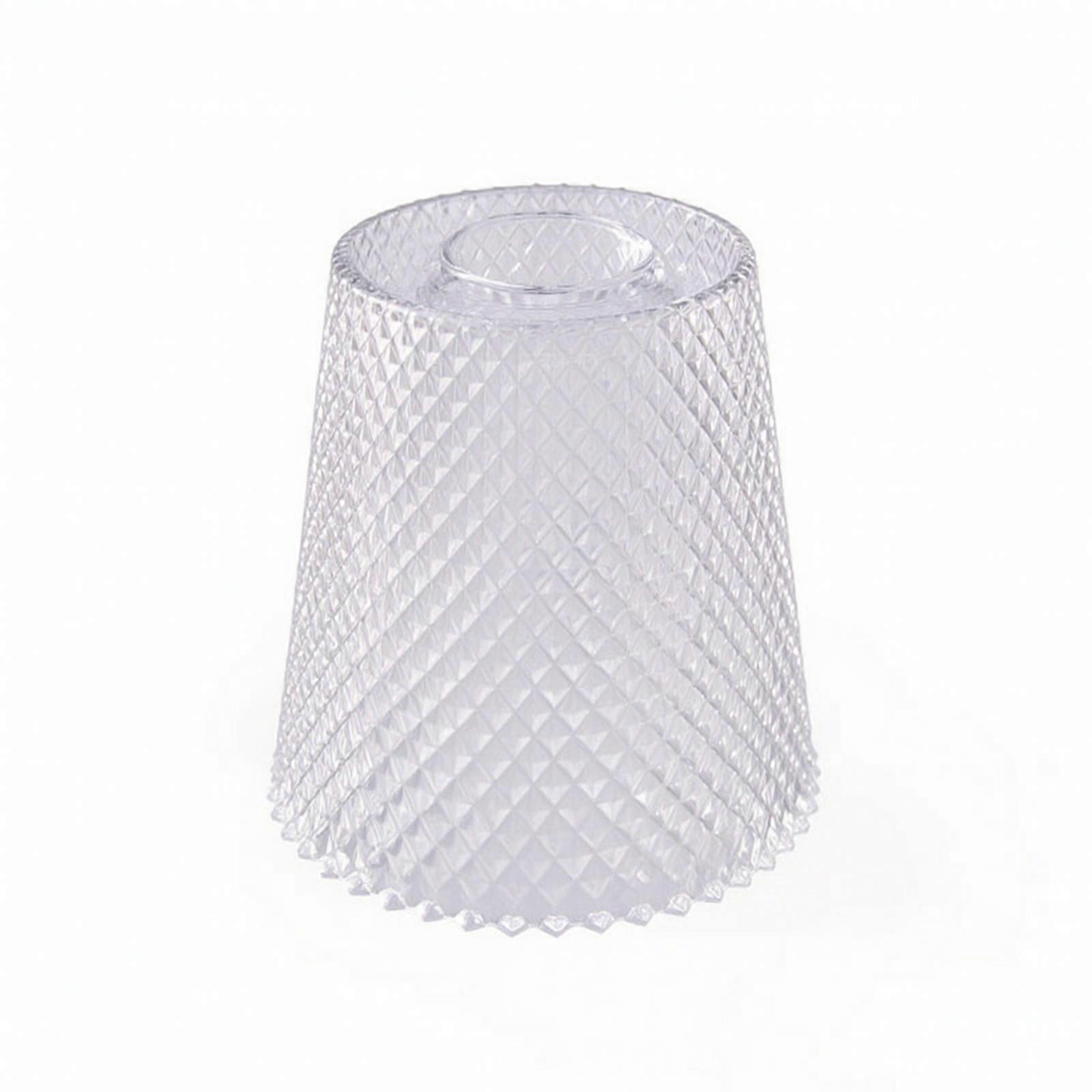 Tapered Diamond-Cone Light Shade Replaceable compatible with Bedrooms, Reading Corners