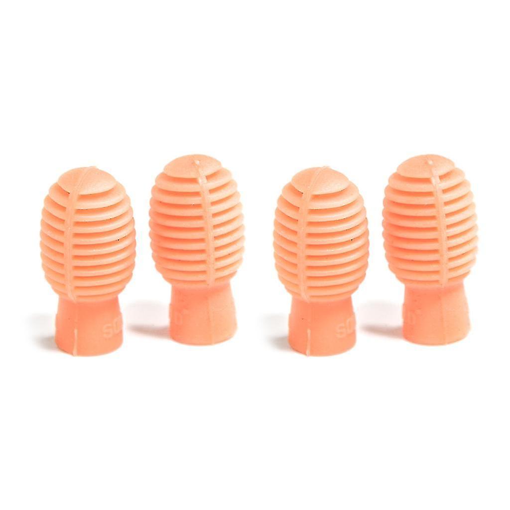 4 Pcs/pack Portable Mute Drumstick For Beginner Practicing W/flexible Design