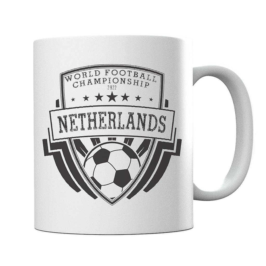 Netherlands World Football Shield Mug