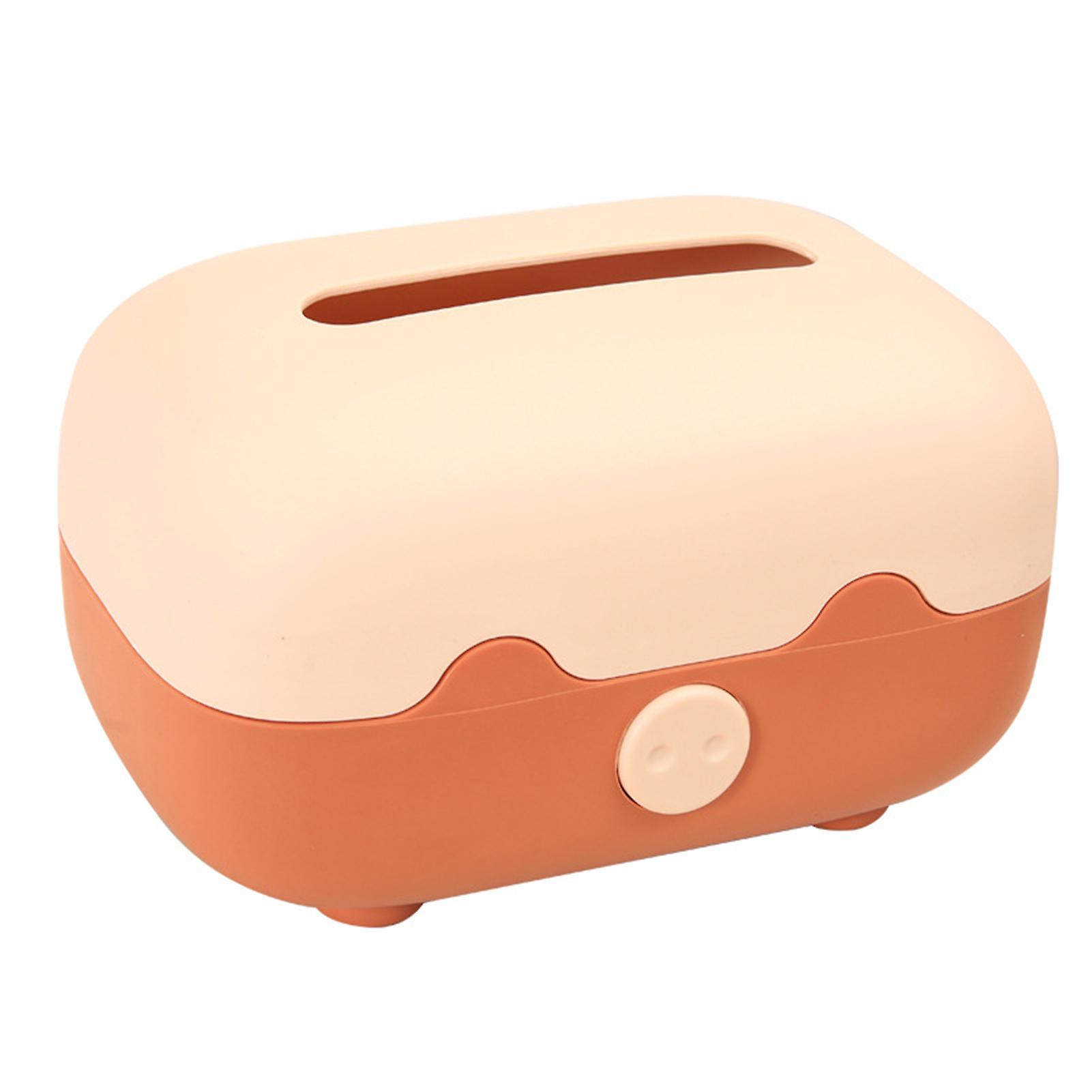 Restaurant Pumping Paper Box Top Big Opening Portable Tissue Box For Organize Tissues And Napkins