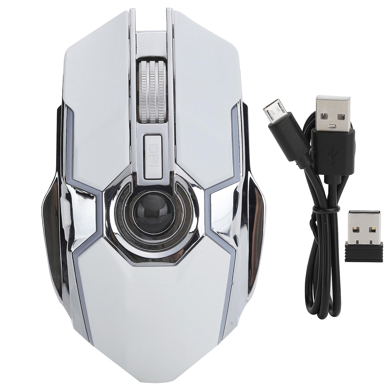 Wireless Mouse Streamer Gaming Rechargeable Computer Laptop Accessories G80 2.4gHz