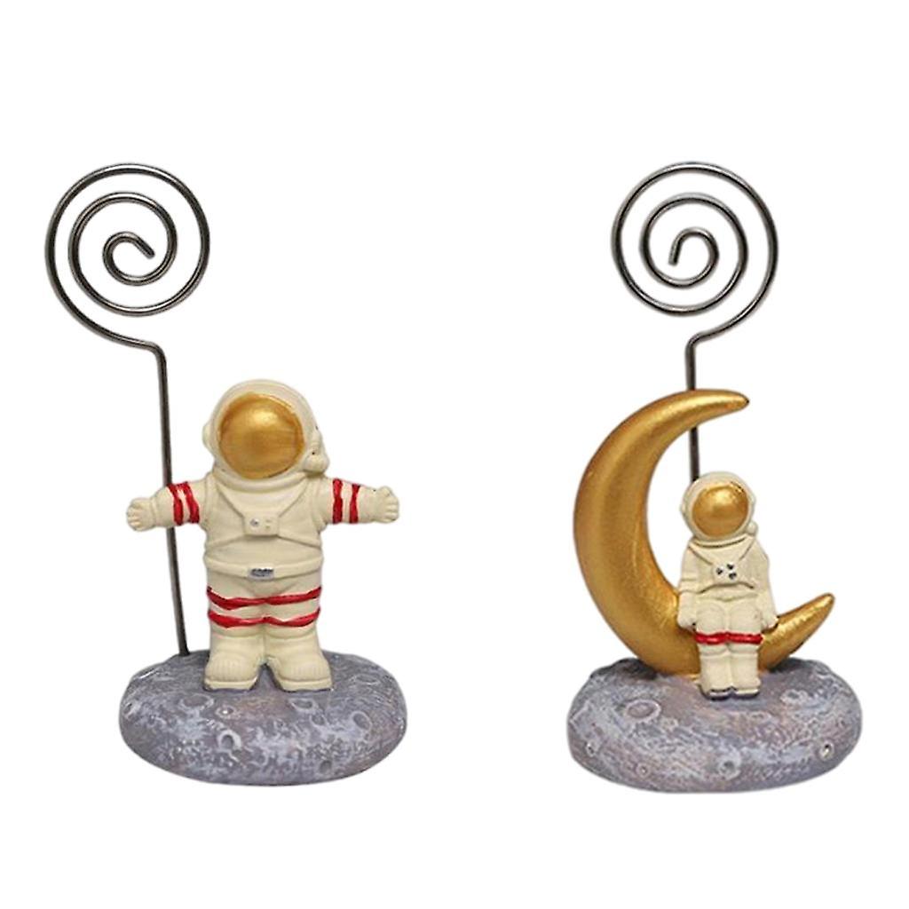 2pcs Memo Folder Tabletop Ornaments Free Standing