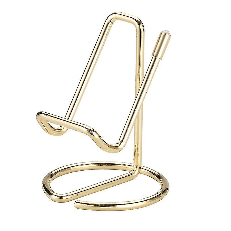 Business Card Holder for Desk, Metal Business Card Display Holder Stand, Office Desktop Name Card H