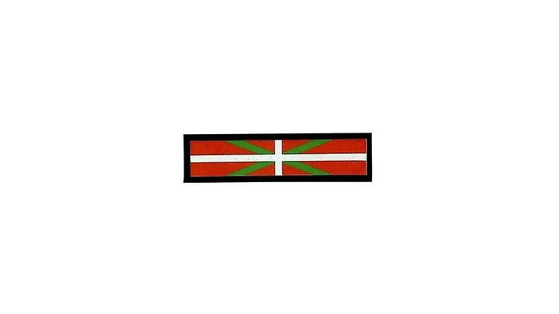 Patch Ecusson Brode Prints Travel Souvenir Backpack Flag Basque Country Euskadi