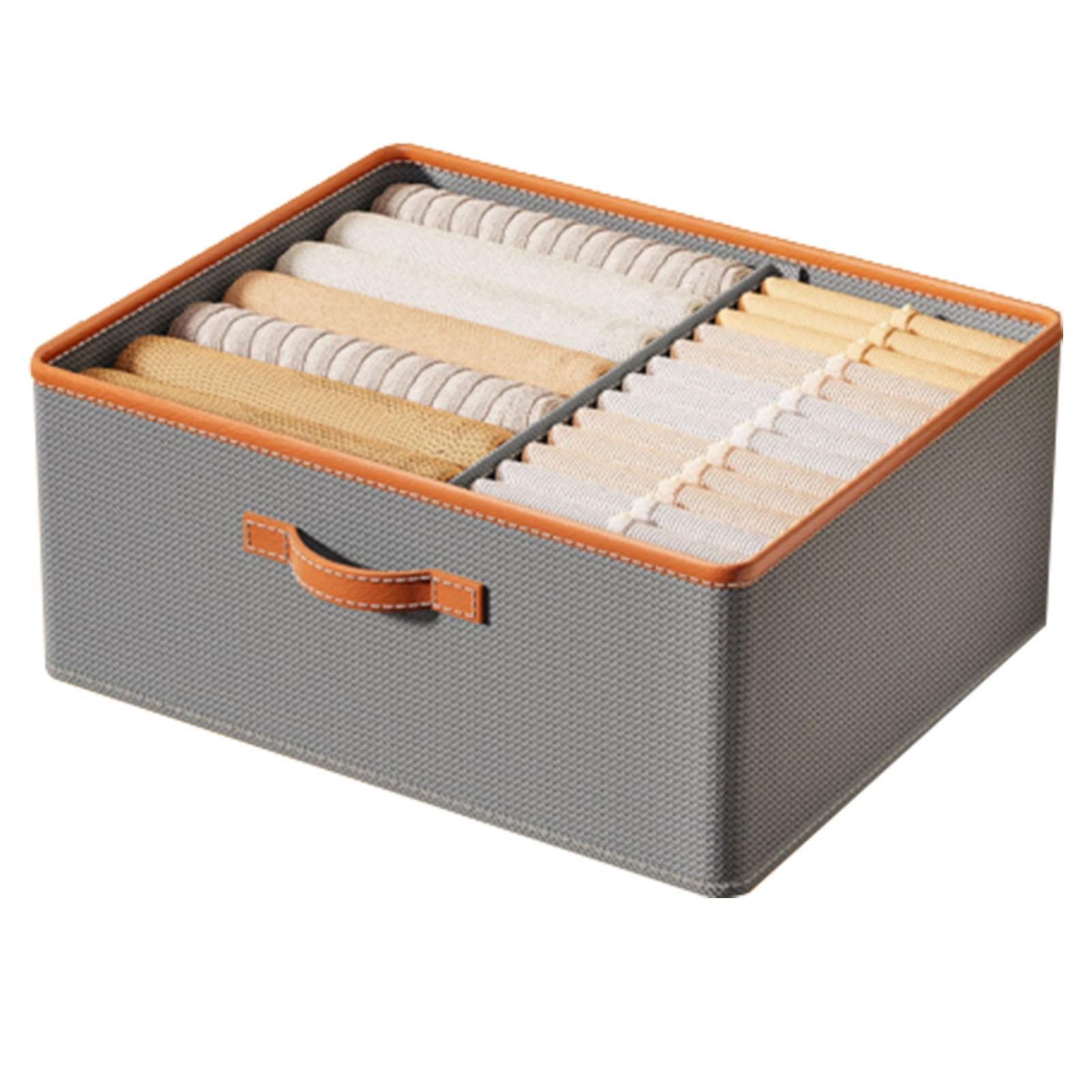 Clothes Stackable Storage Bins Large Capacity Clothes Storage Basket For Clothes Quilts Blankets Toys