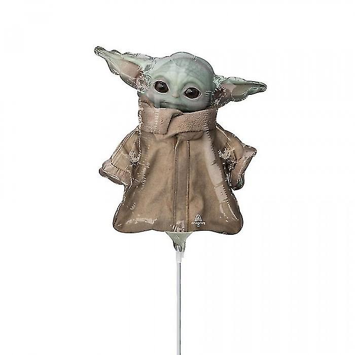 Star Wars: The Mandalorian Am Stab Mini Baby Yoda Foil Balloon