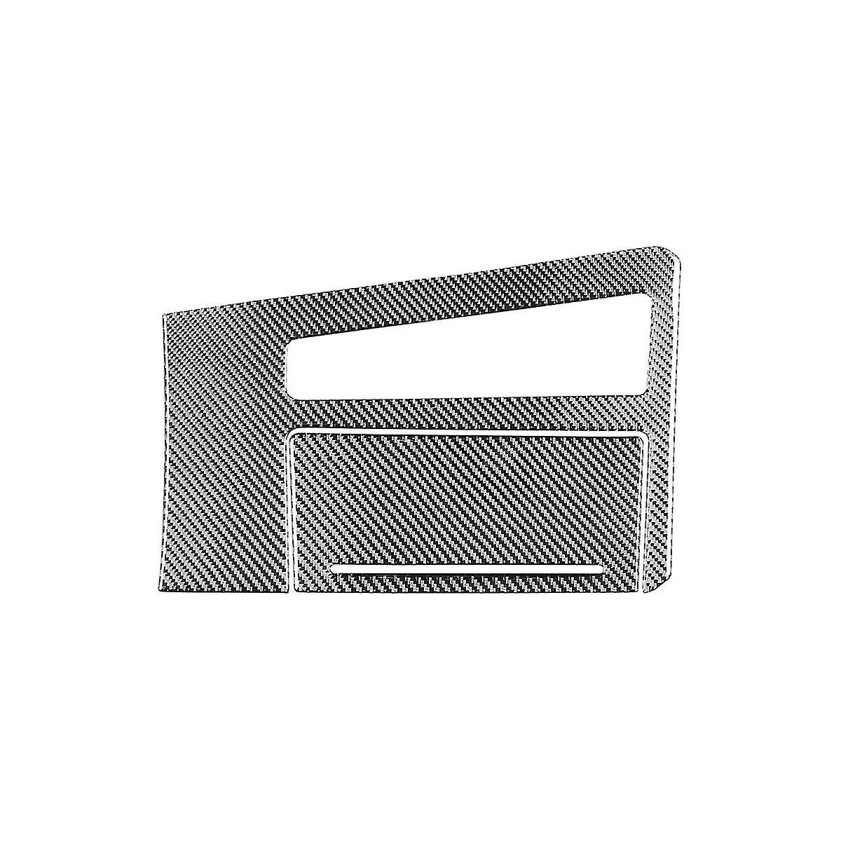 Fiber Stickers For A6 C8 2019-2023 Car Central Console Ar Panel Rative Interior Access