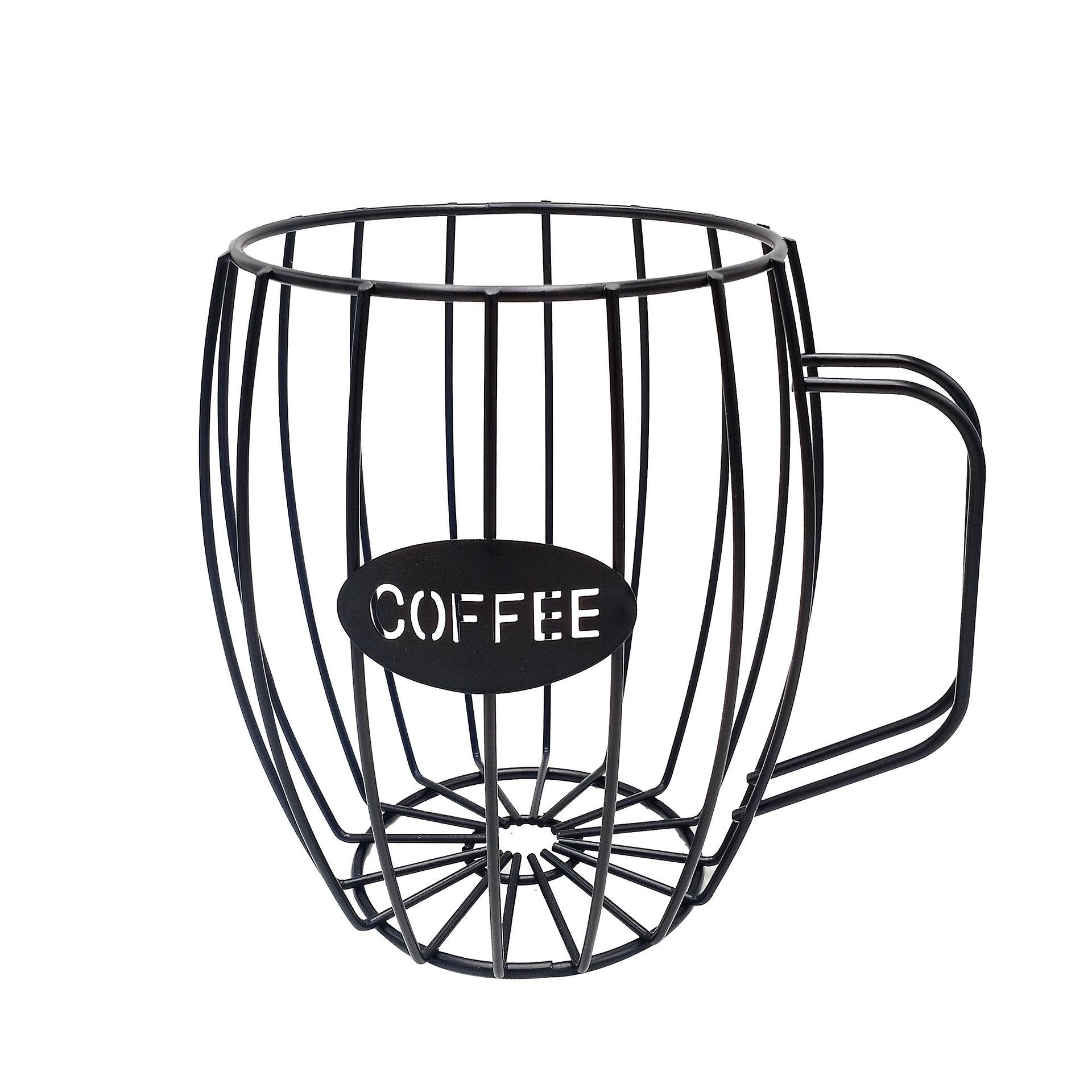 Personality Coffee Capsule Holder Simple Hollow Table Coffee Capsule Shelf for Table