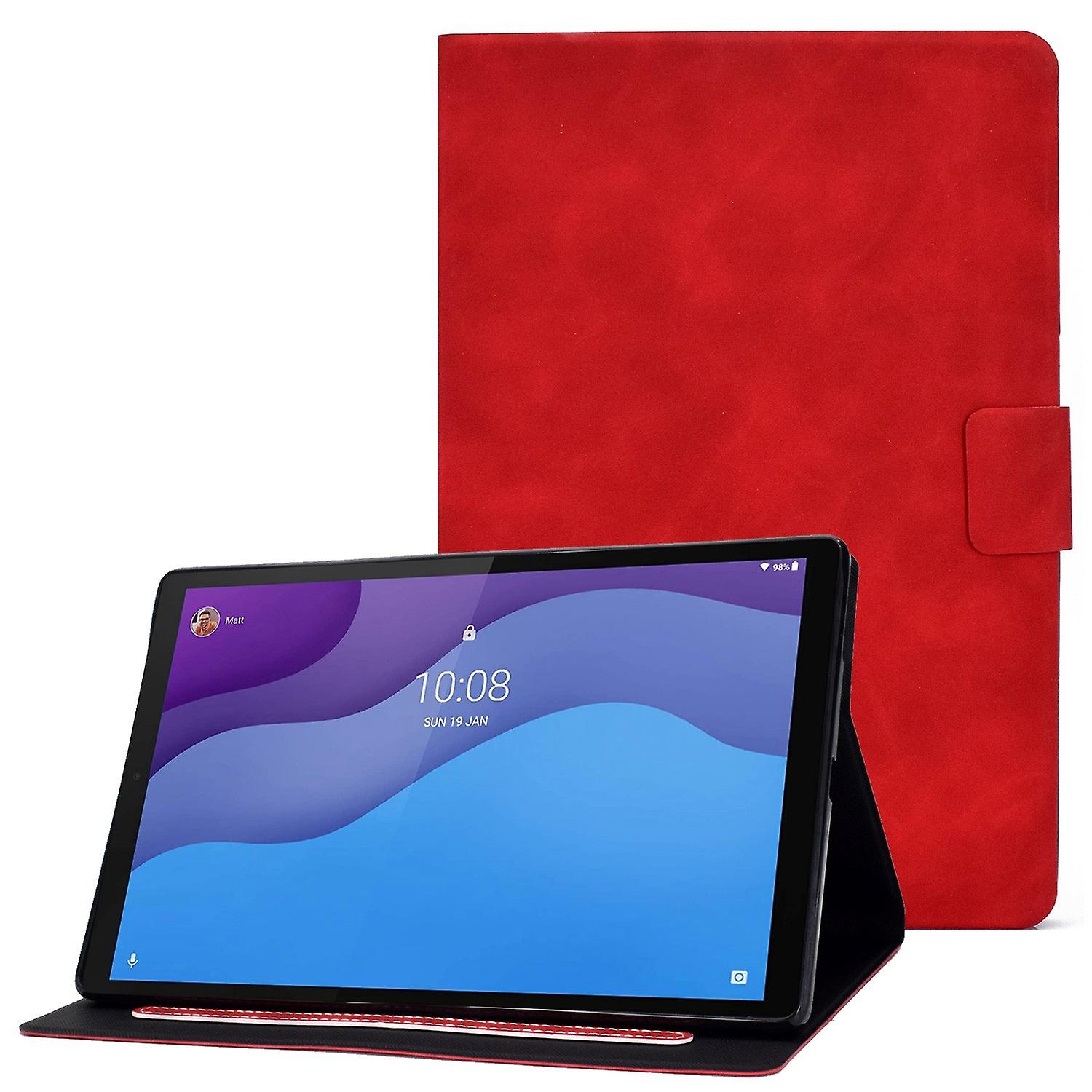 For Lenovo Tab M10 (Gen 3) TB-328F Flip Stand Cover Auto Sleep/Wake Function Smart Tablet Case with 