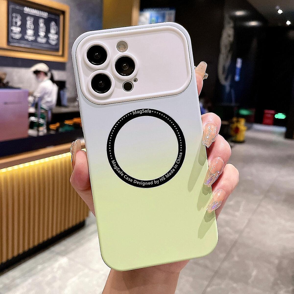 Gradient Magnetic Case For Iphone 12 Pro - High Quality, Anti-scratch, Non-slip, Dustproof, Shockproof, Full Protection, Comfortable Grip