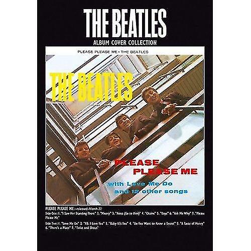 The Beatles Please Please Me képeslap