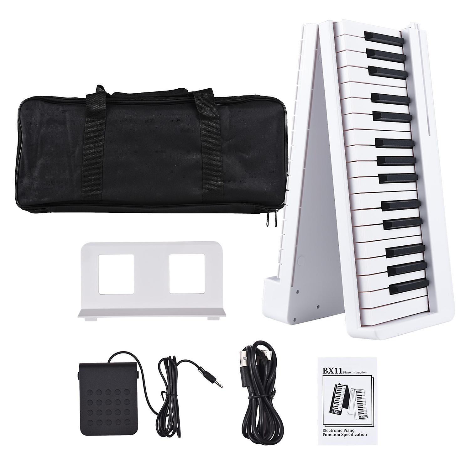 61-Key Foldable Electronic Piano Multifunctional Electronic Organ 61 Keys Sensitive Piano Keyboard w