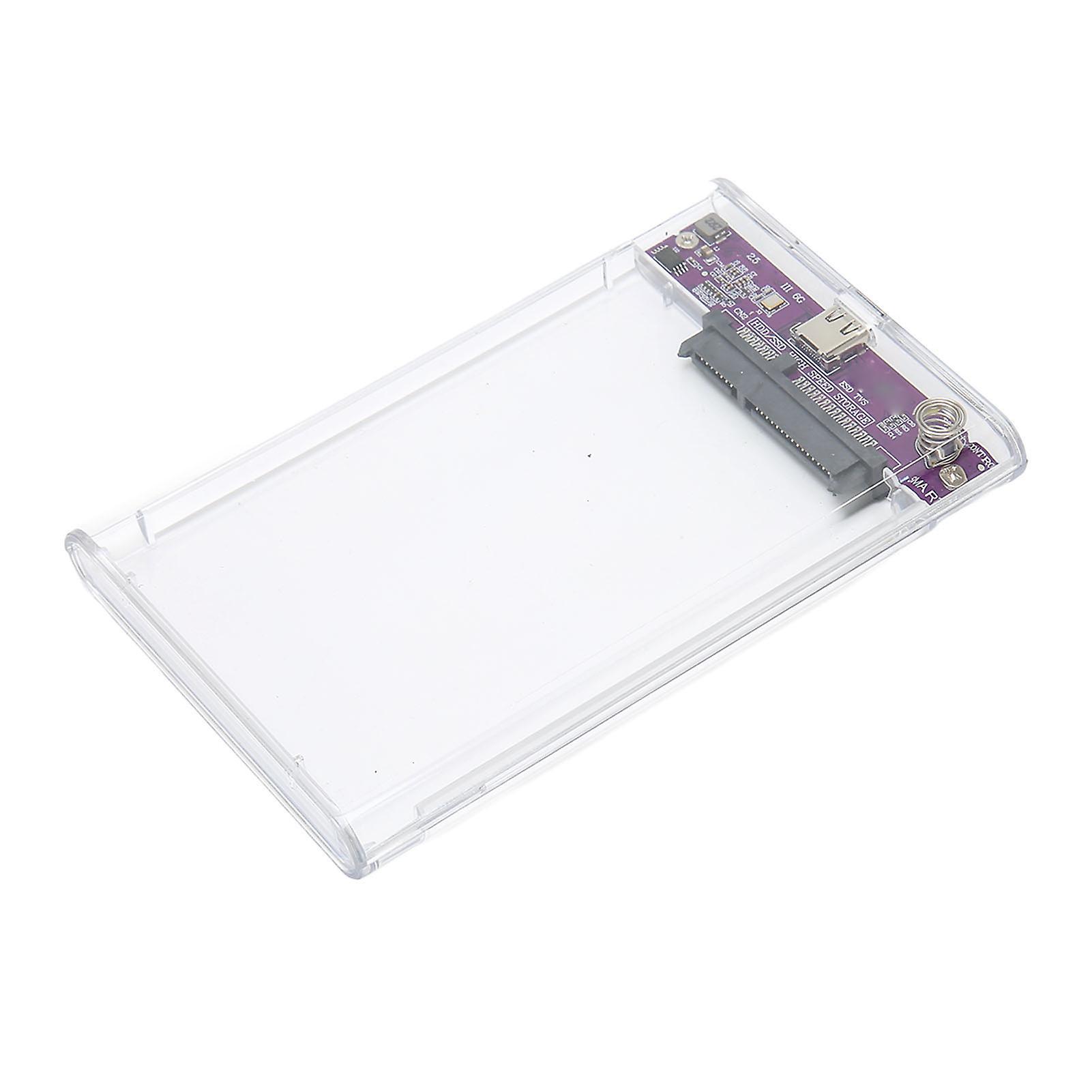Inch External Hard Drive Enclosure,2.5 Inch External Hard SSD Enclosure HDD Enclosure Effortless Installation