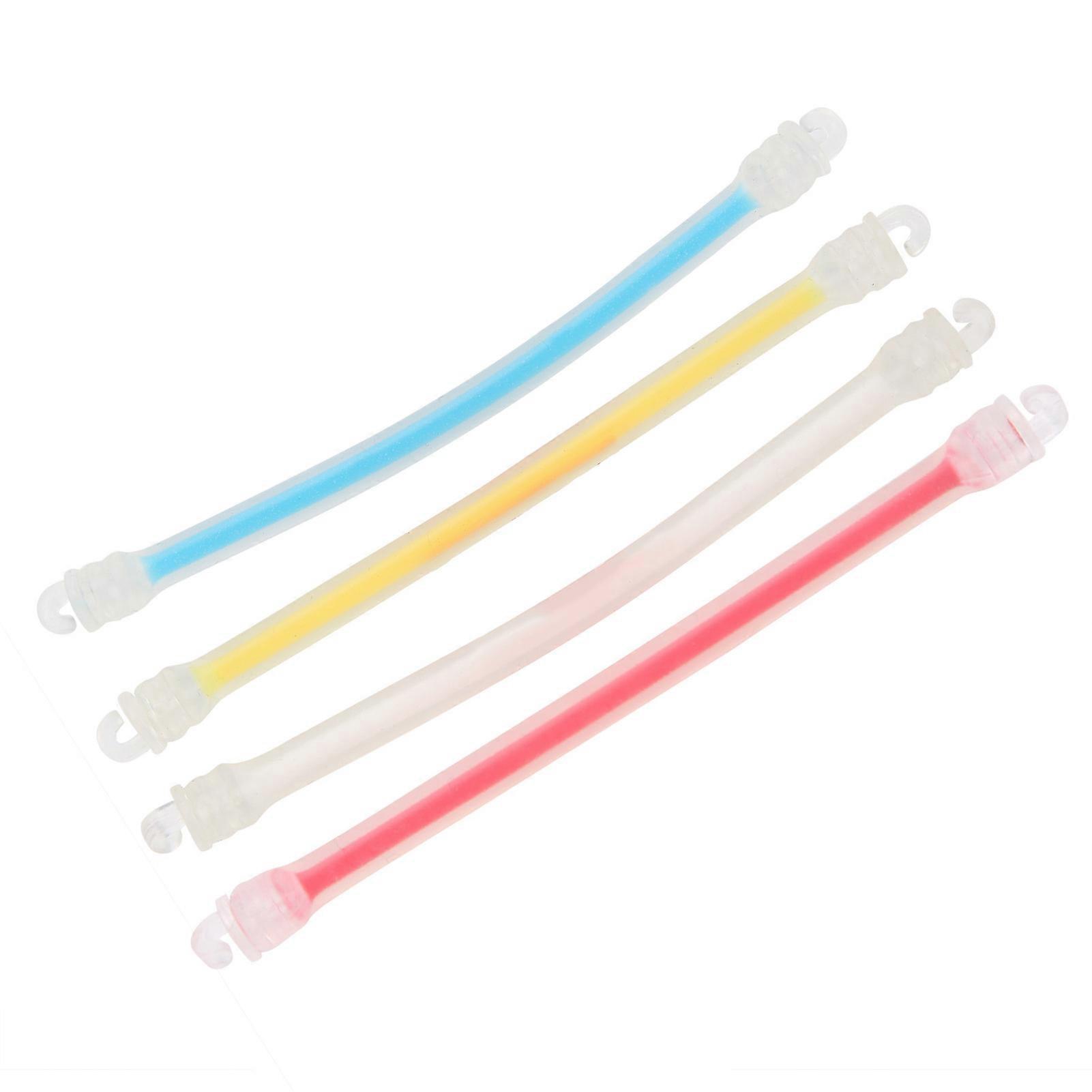4Pcs Long Double Hook Racket Dampeners Double Hook Silicone Shock Absorbers