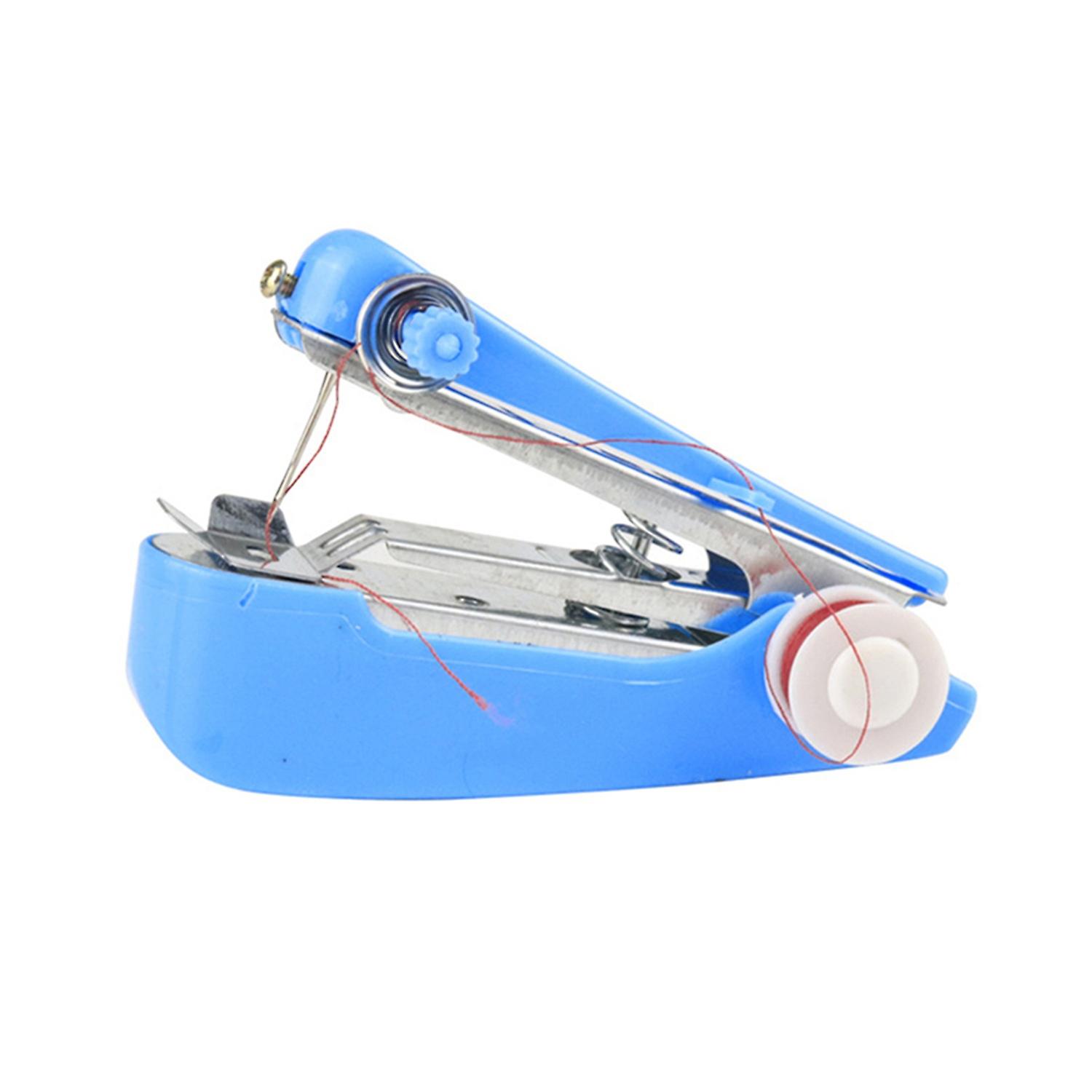 Small Sewing Machine Quick Suture Easy to Use Portable Compact Simple Operation Sew Tool ABS Mini