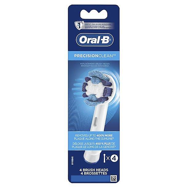 Oral-b Precision Clean Replacement Electric Toothbrush Head, 4 Ct