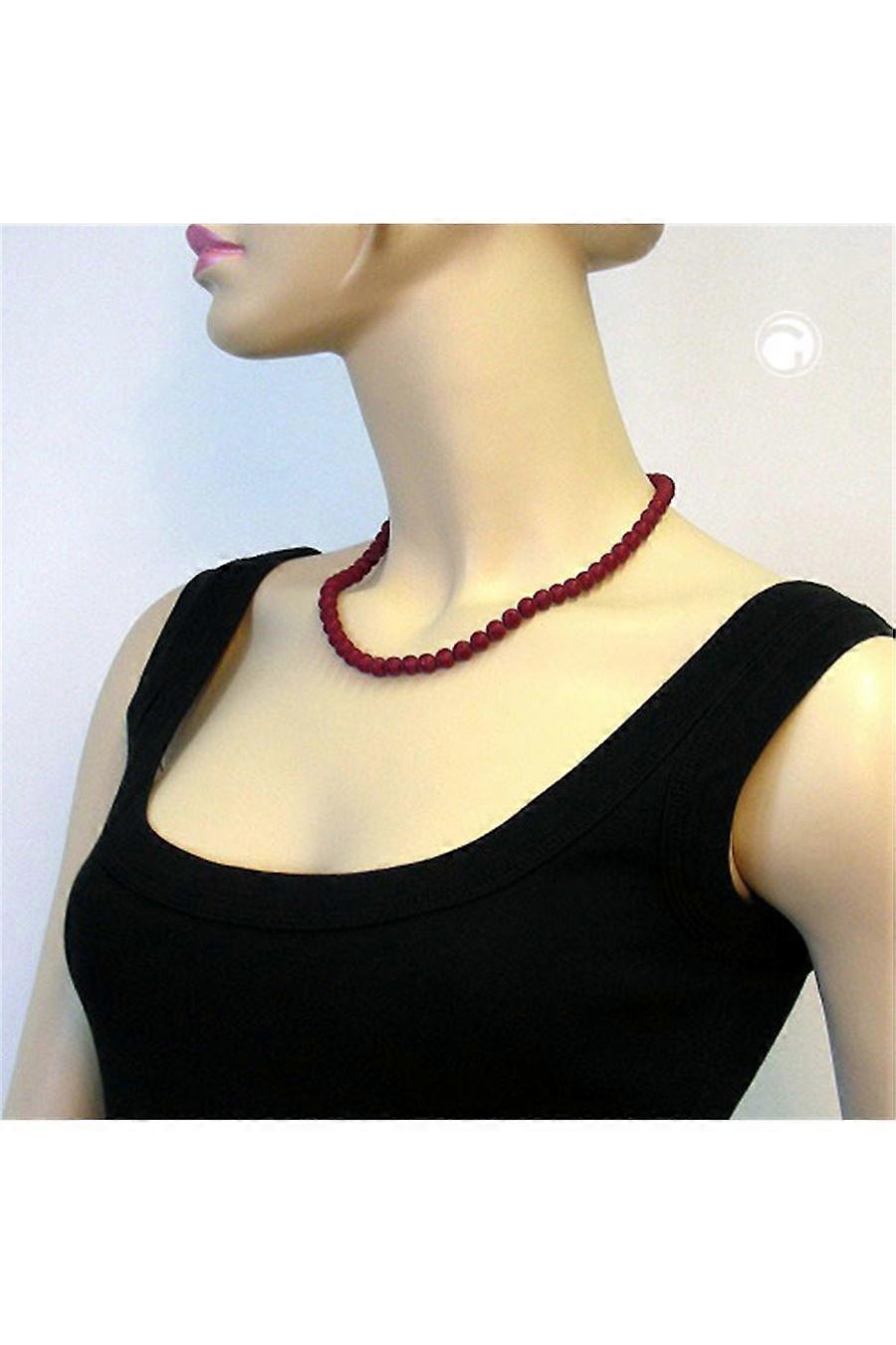 Necklace Claret Matte - Gl01398