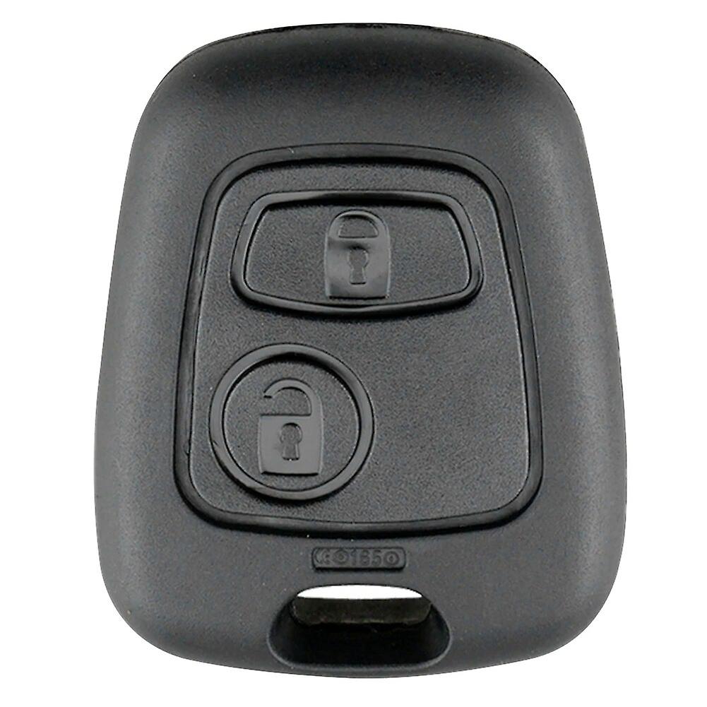2 Buttons Replacement Remote Auto Car Key Case Blank Key Shell for Peugeot 206~1959