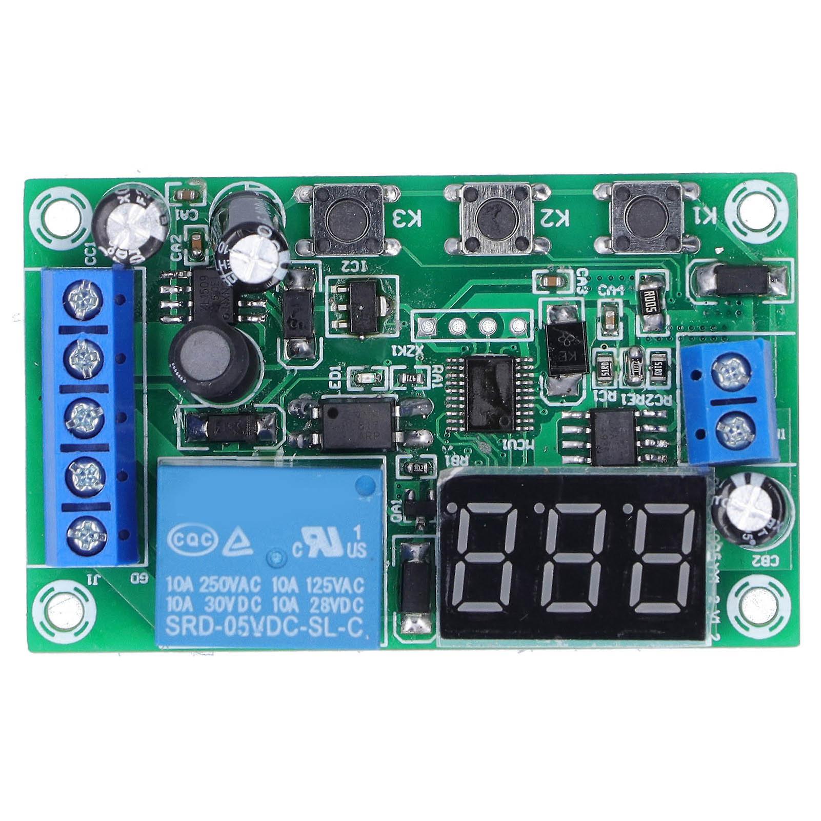 DC Current Detection Module Relay Switch Sensor Digital Display Motor Controller 12V