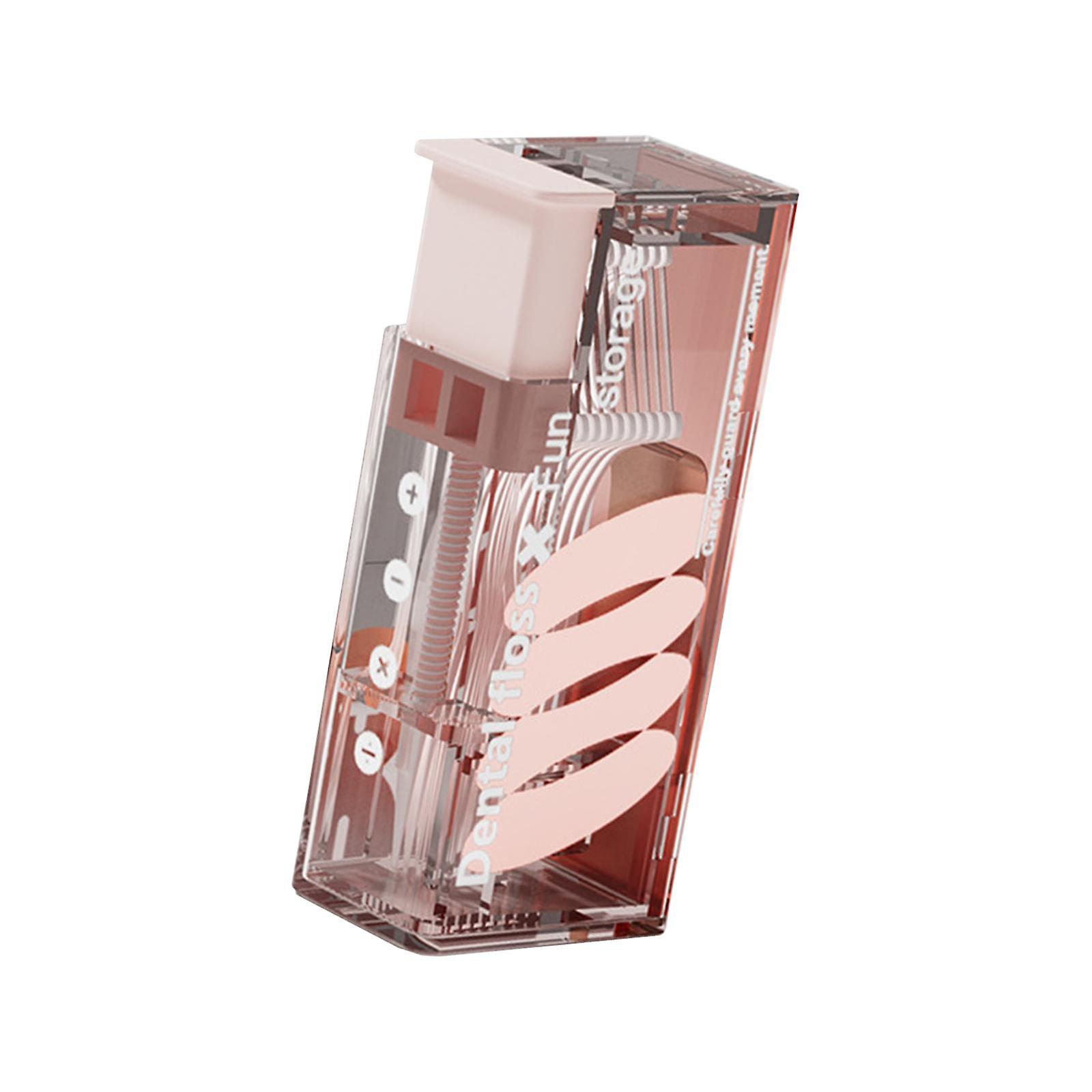 Toothpick Box Toothpick Dispenser Popup Storage Container Durable Floss Sticks Holder Floss Dispenser for Dining Table