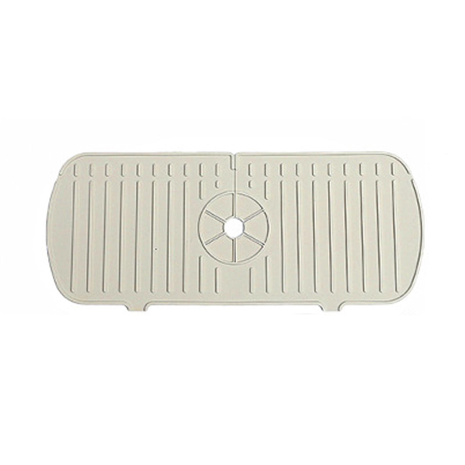 Countertop Splashs Guard for Sink Faucet Space-Saving Stable Draining Rack Kitchen Supplies