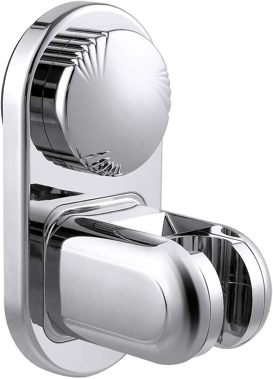 Large Adsorbability Suction Shower Bracket, 5 Angle Adjustable, Wall Mount Hand Shower Bracket