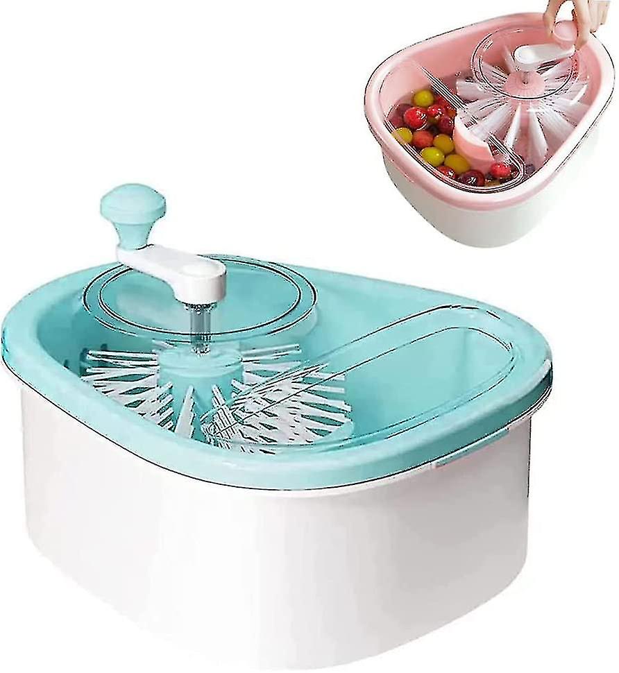 Fruit Vegetable Washing Machine Portable Food Cleaning Tool With Rotating Brush -GSL