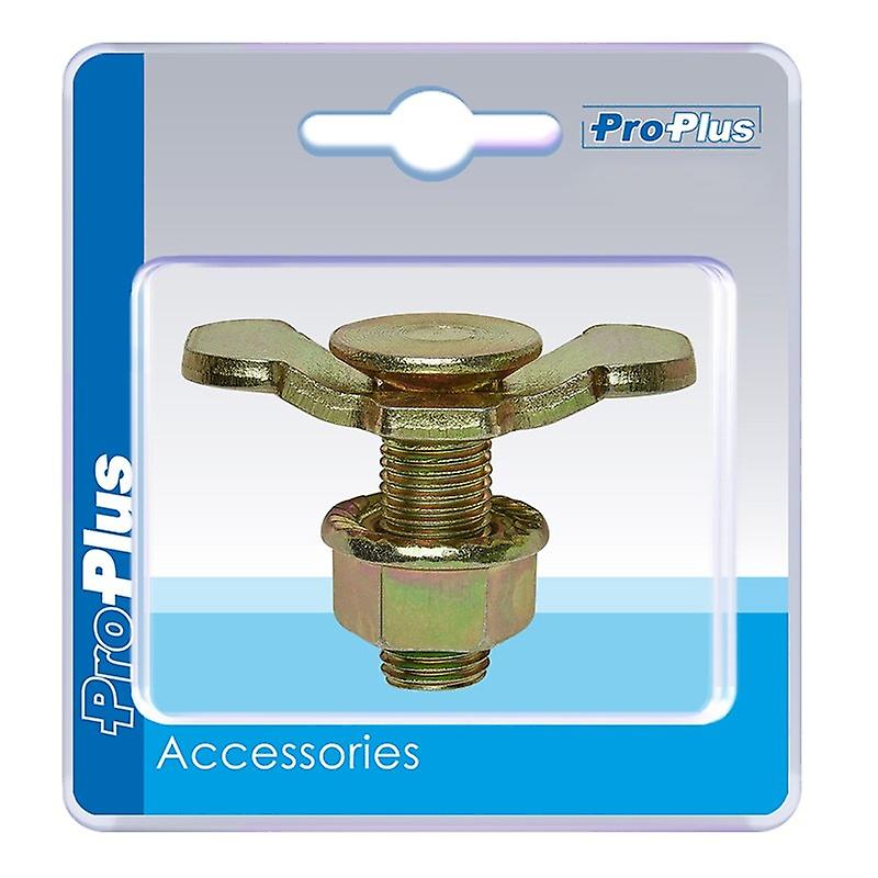 Stud bracket double with bolt 3/8" in blister