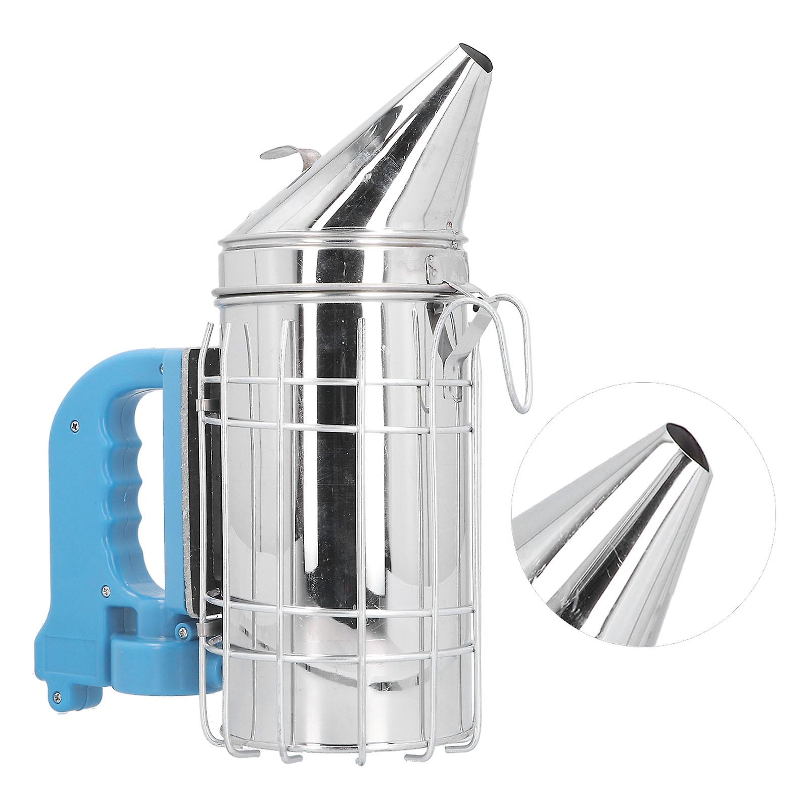 Electric Beehive Smoker with Blue Handle Beekeeping Equipment Apiculture Beekeeper Tools